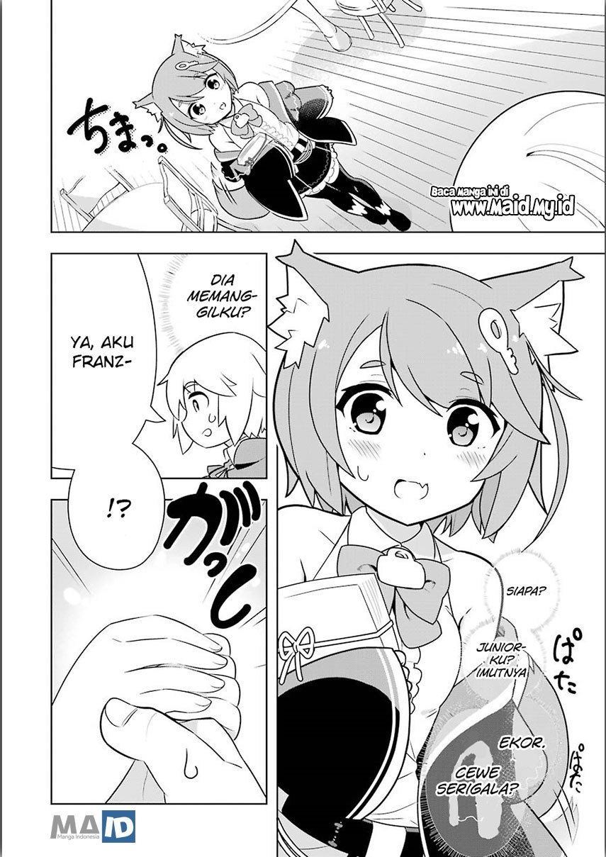 Wakamono no Kuro Mahou Hanare ga Shinkoku desu ga, Shuushoku shite Mitara Taiguu Iishi, Shachou mo Tsukaima mo Kawaikute Saikou desu Chapter 01 Gambar 16